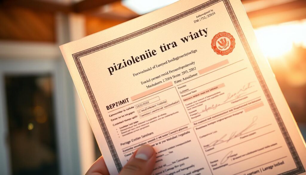 pozwolenie na budowę wiaty