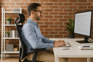 Ergonomia pracy przy biurku – klucz do zdrowia