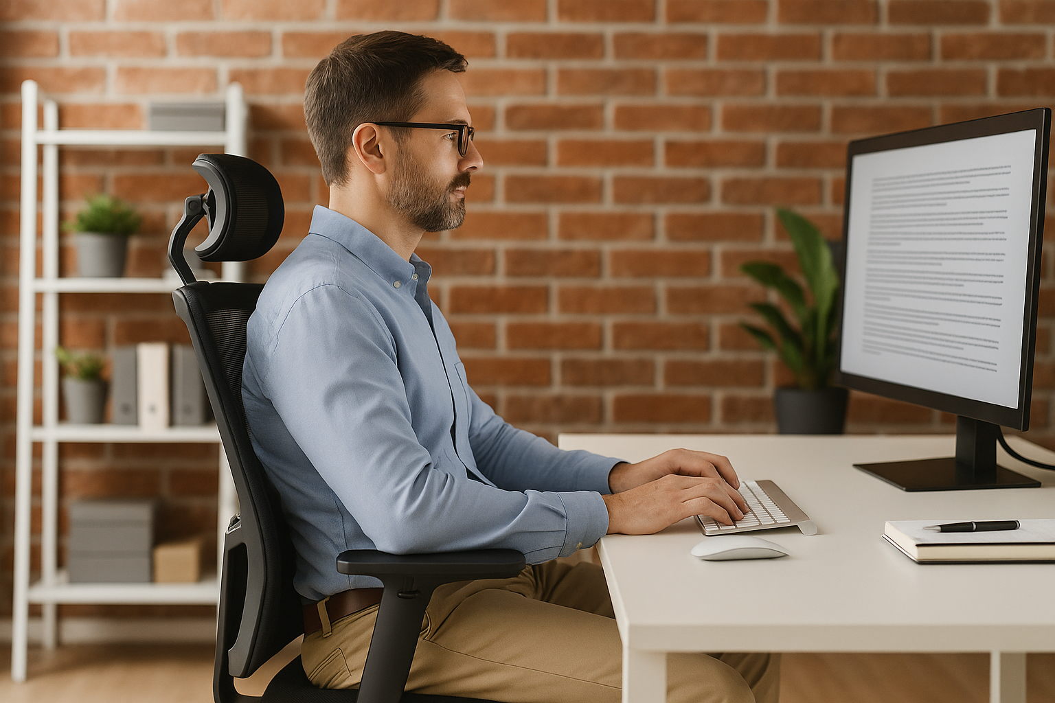 Ergonomia pracy przy biurku – klucz do zdrowia