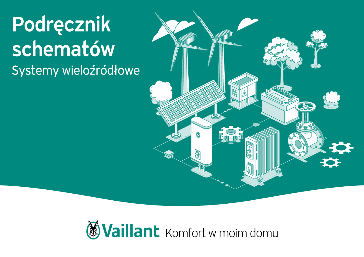 Vaillant prezentuje nowy podręcznik schematów hybrydowych – kompleksowe rozwiązania dla pomp ciepła i źródeł wielopaliwowych